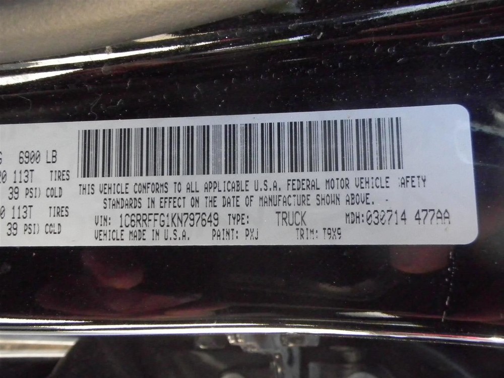 2019 Ram 1500 New Style Front Air Shutter