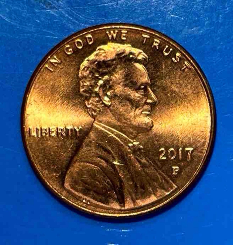 2017 P Shield Cent Gem BU Fast Shpg/Trkg #25711-80