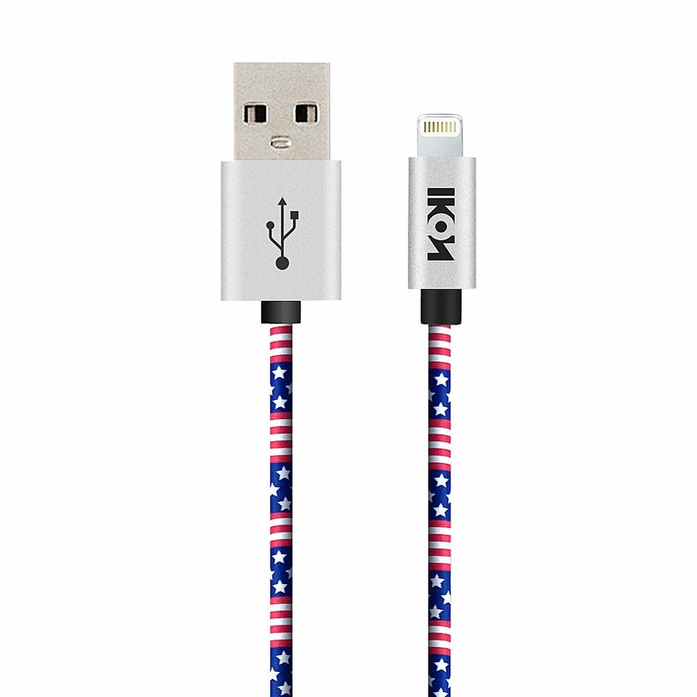 Ikon Premium Apple Certified 6FT Lightning Cable - Sync/Charge iPhone/iPad