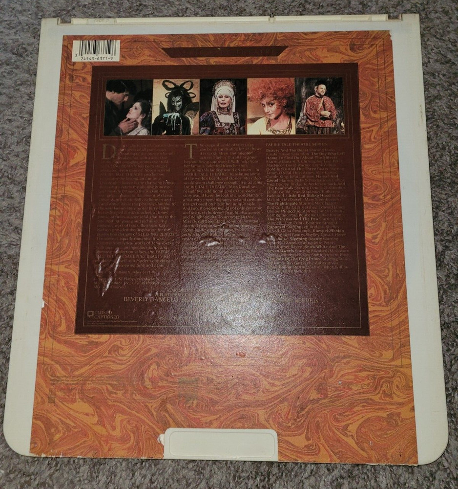 CED SLEEPING BEAUTY VIDEO DISC VIDEODISC