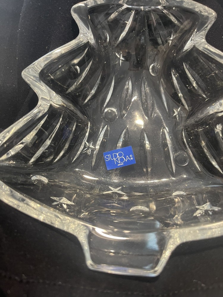 Studio Nova Crystal Christmas Tree Candy Dish
