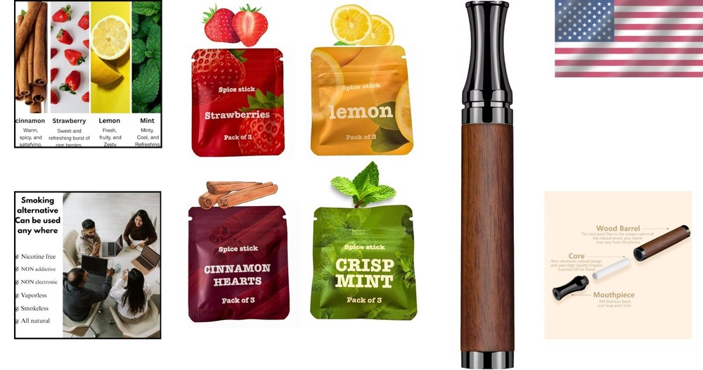 Smokeless Inhaler Natural Air Flavored