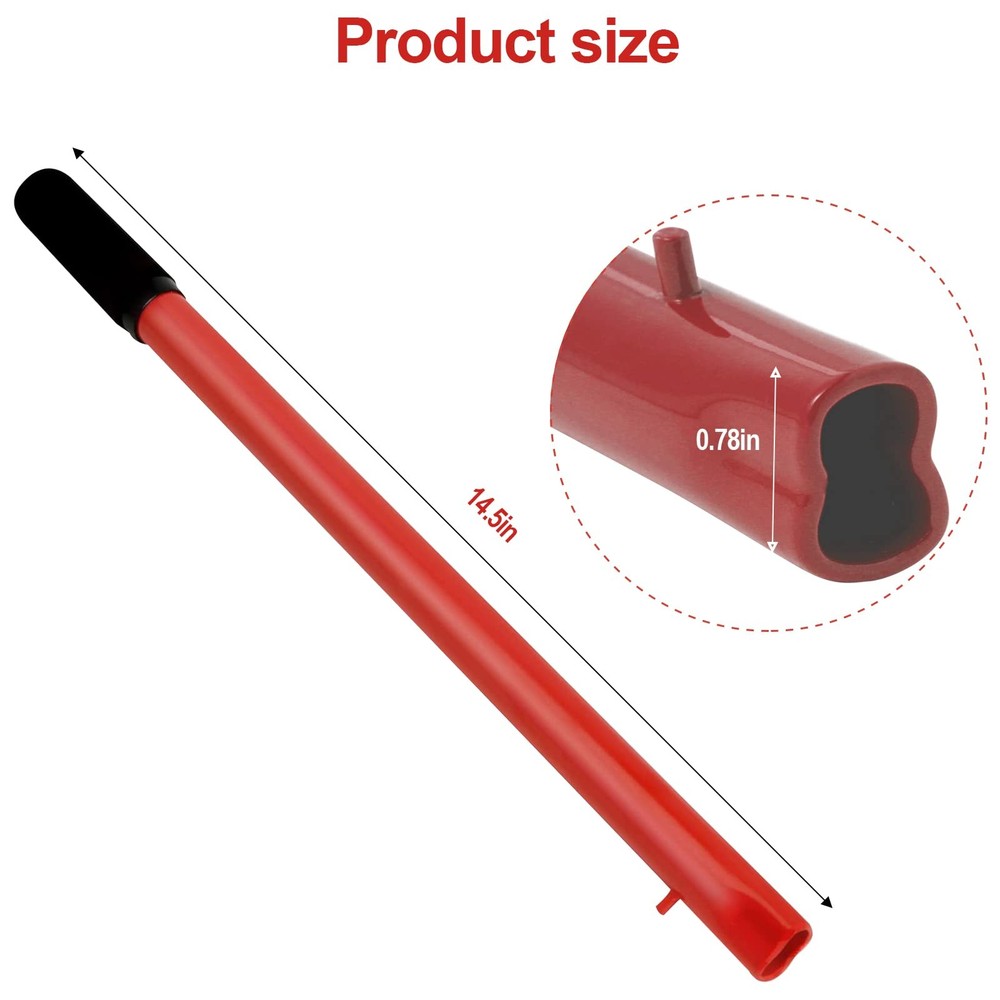 2 Ton Floor Jack Handle Replacement, Horizontal Hydraulic Jack Handle for Car...
