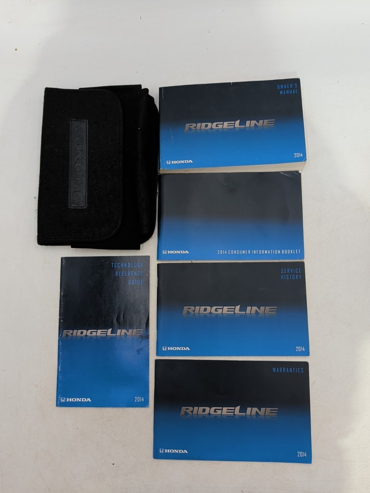 2014 Honda Ridgeline Owners Manual With Technology Plus Case Set