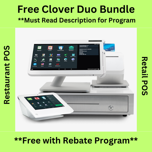 FREE Clover Duo POS System Bundle **VERY IMPORTANT TO READ DESCRIPTION**