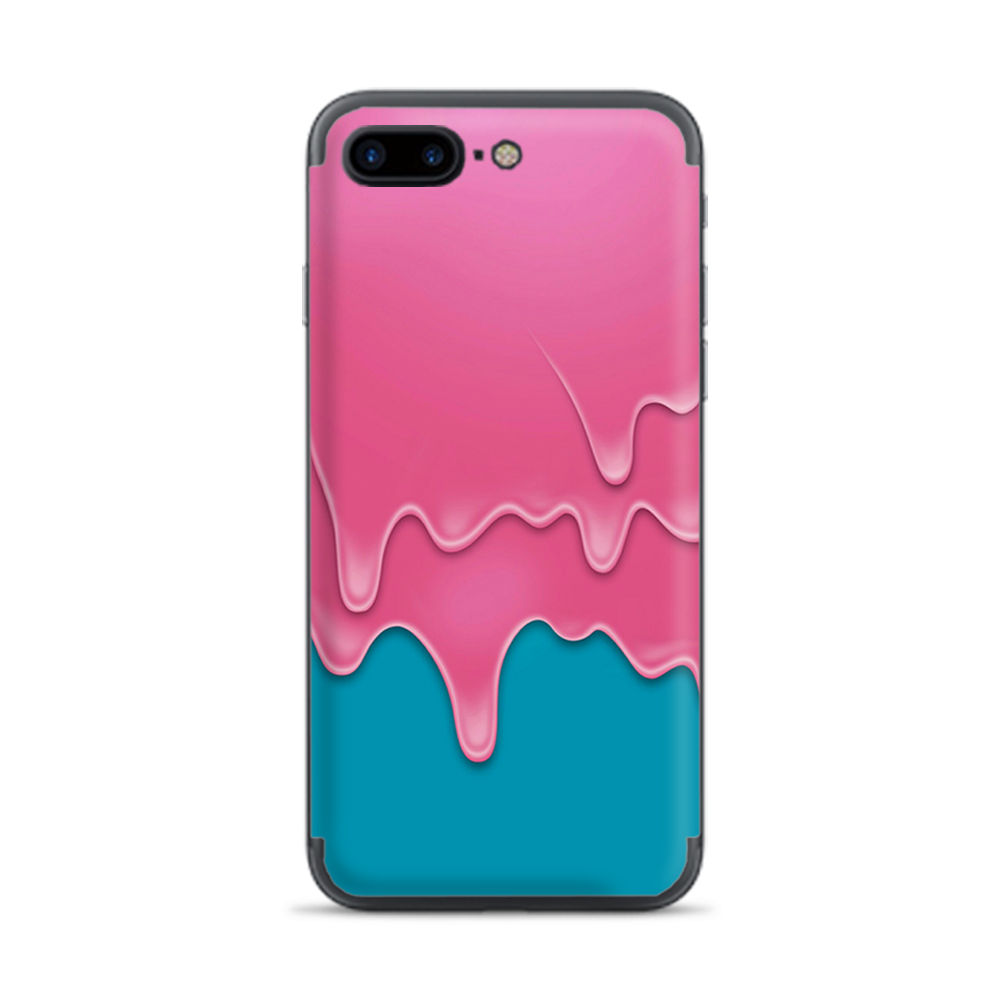 Apple iPhone 7 / 8 Plus Skins Decal Wrap Dripping Ice Cream Drips