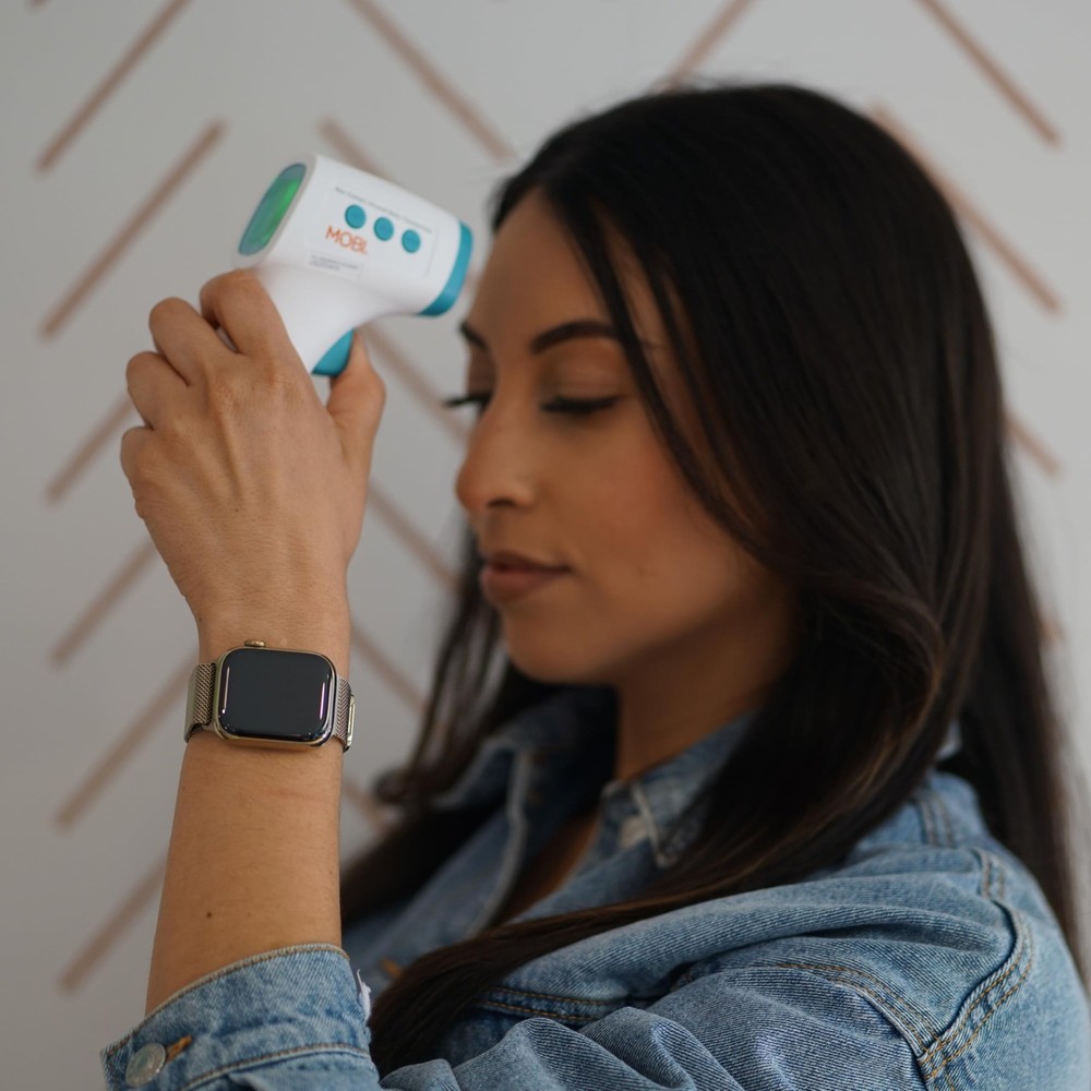 - Non-Contact Forehead Digital Thermometer with Object Temperature Mode - Tou...