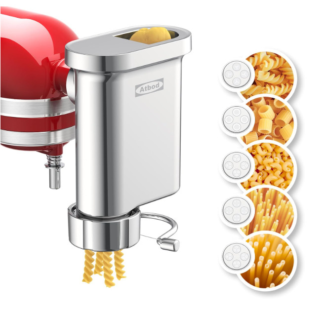 Gourmet Pasta Press Attachment Kitchenaid Stand Mixer Pasta Maker Attachment