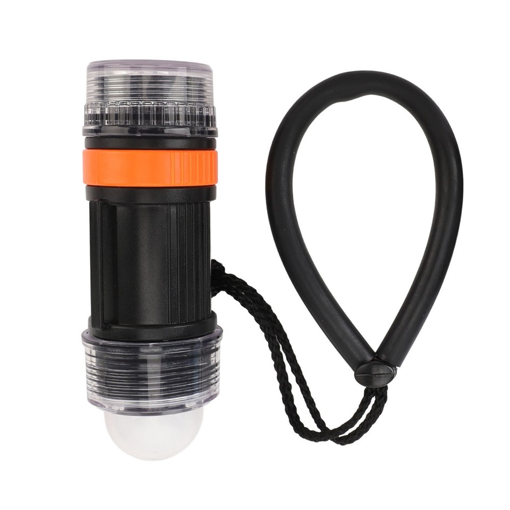 Waterproof Dive Strobe Flashlight High Brightness LED For Underwater Advent DGPM