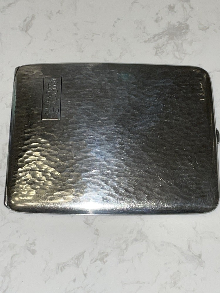 Vintage Elgin Sterling Silver Cigarette Case - Made In U.S.A