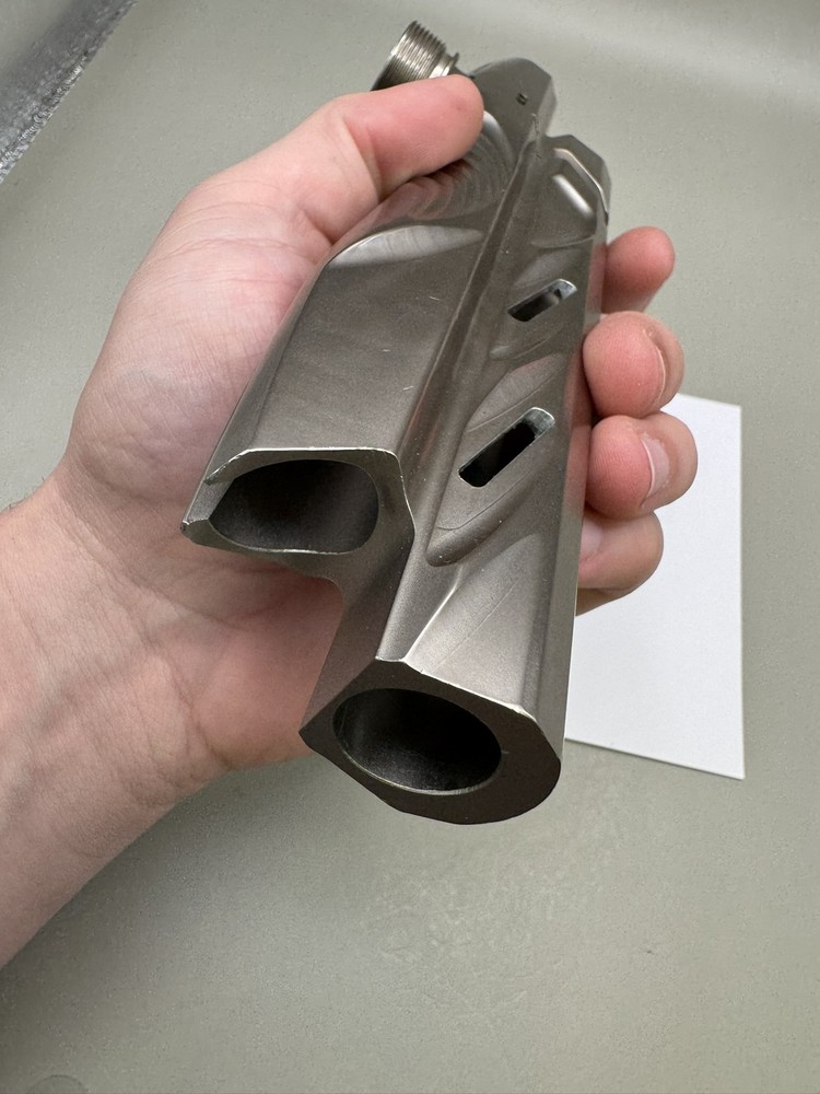 Bob Long 2k2 Intimidator Body Custom Milling Silver