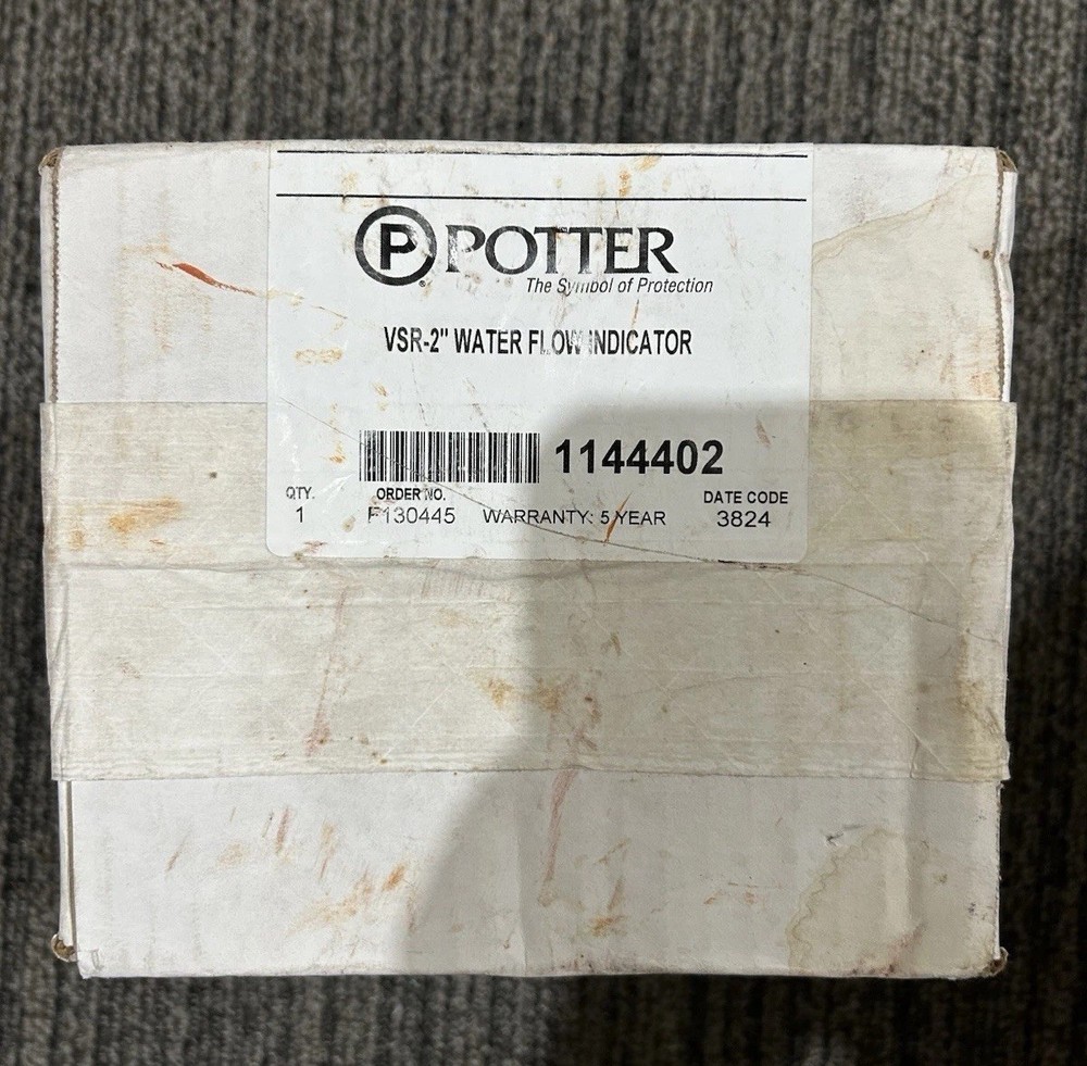 Potter   VSR-2” Water Flow Indicator.   #1144402.