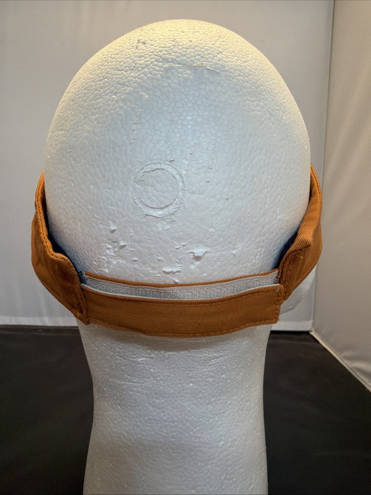 Tabyana Beach Orange Golf Visor adjustable
