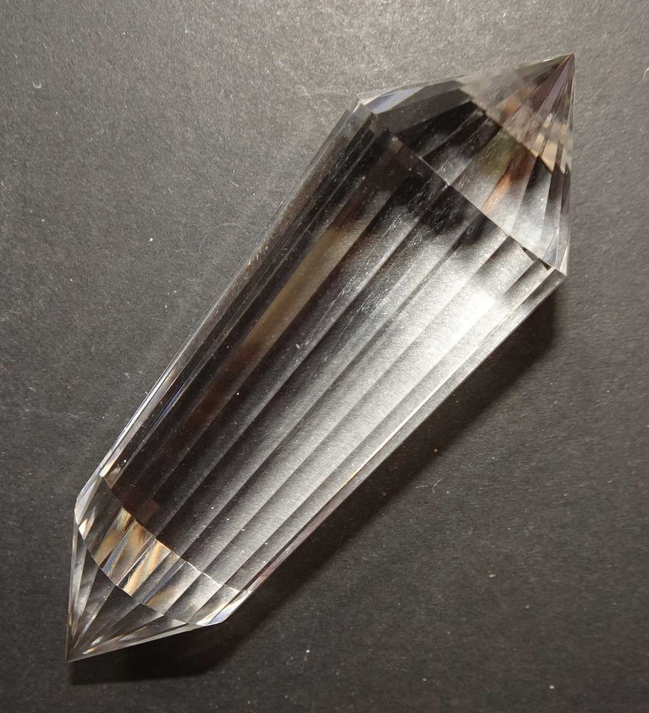 Clear Quartz Vogel 24-sided Crystal - v505