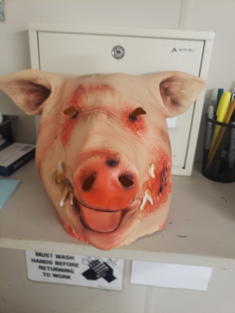 Scary Pig Halloween Mask