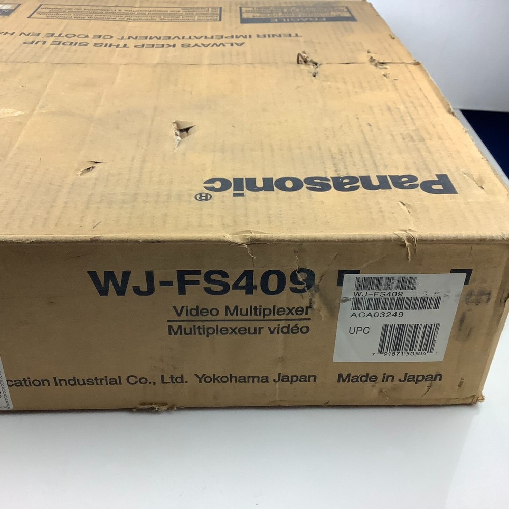 Panasonic WJ-FS409 Video Multiplexer Open Box
