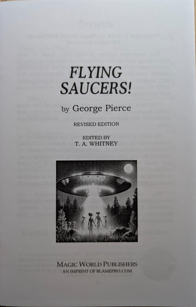 Flying Saucers by George Pierce (card magic effect)