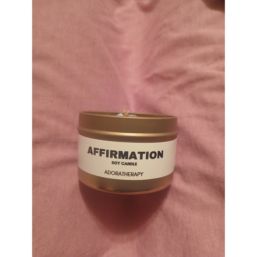 Affirmation Candle by Adoratherapy