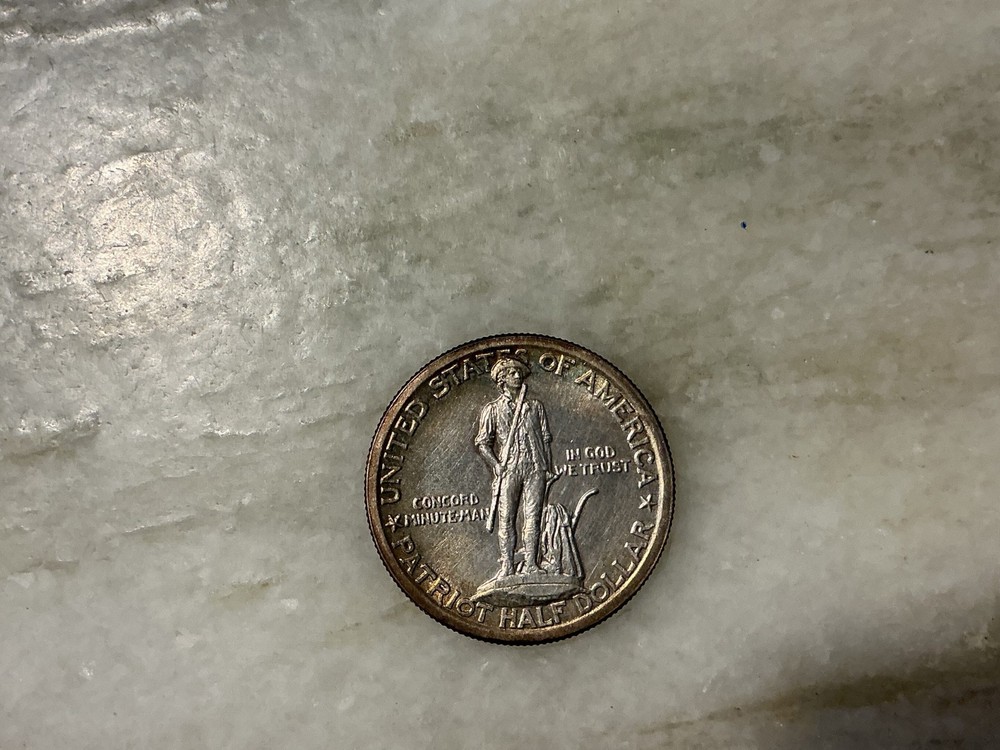 1925 Silver Lexington Commemorative Half Dollar BU