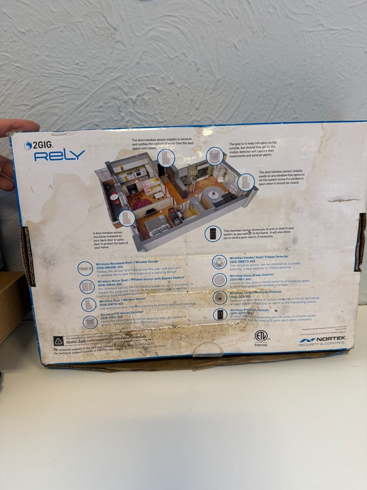 Rely 2GIG Home Security Kit