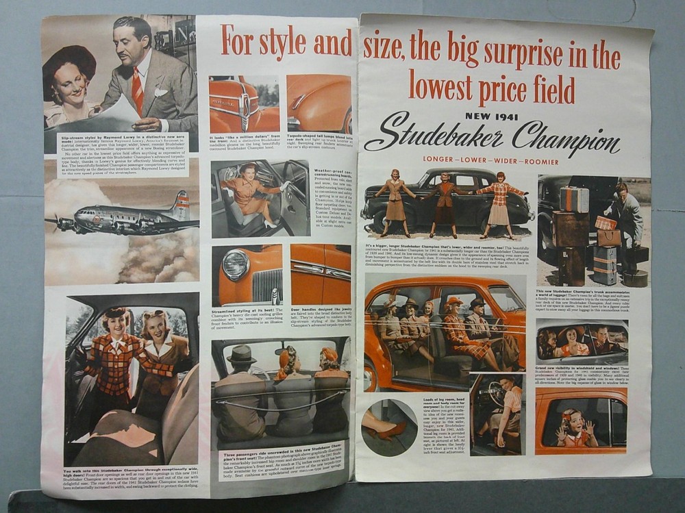 1941 Studebaker Champion Sales Catalog