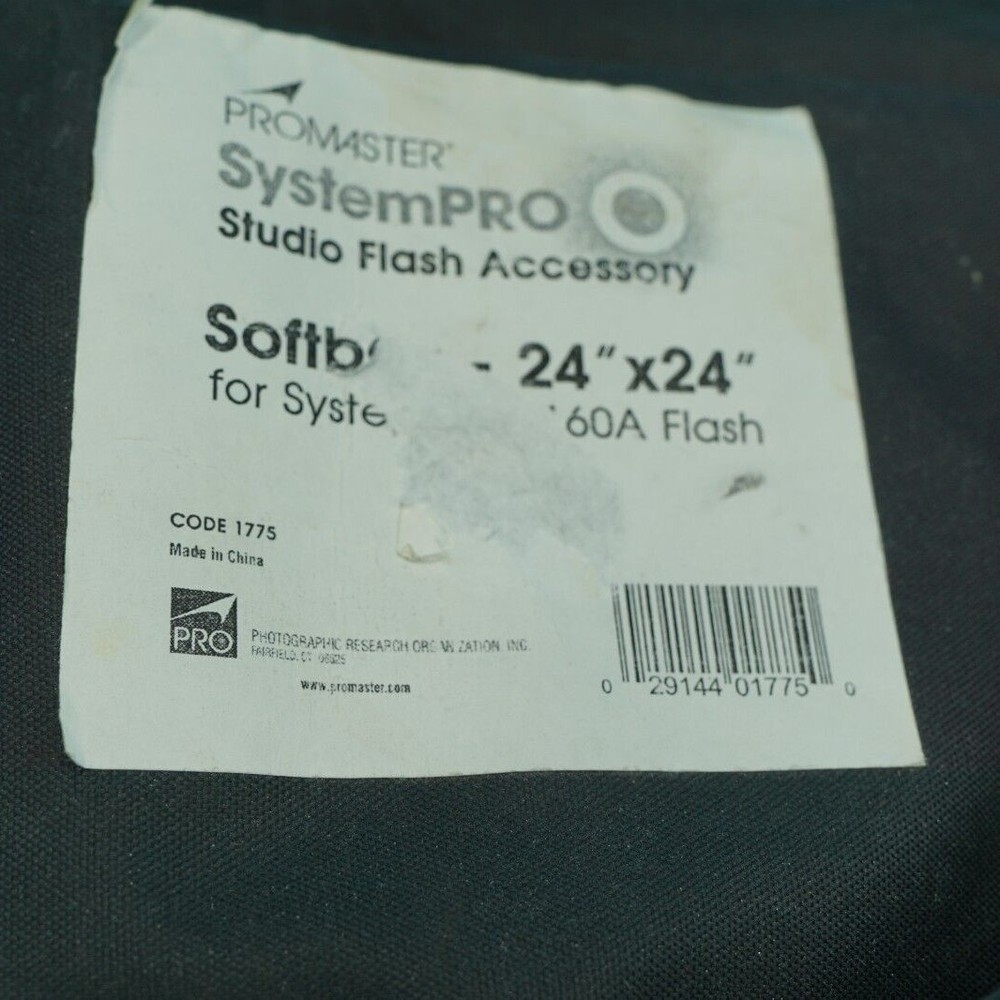 Promaster Softbox (24x24) for SystemPro 160A Studio Flash