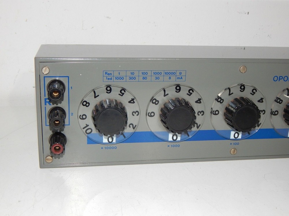 Crank Resistor D15 Resistor Box Box Precision Variable 0-99999 Ohm 0.1