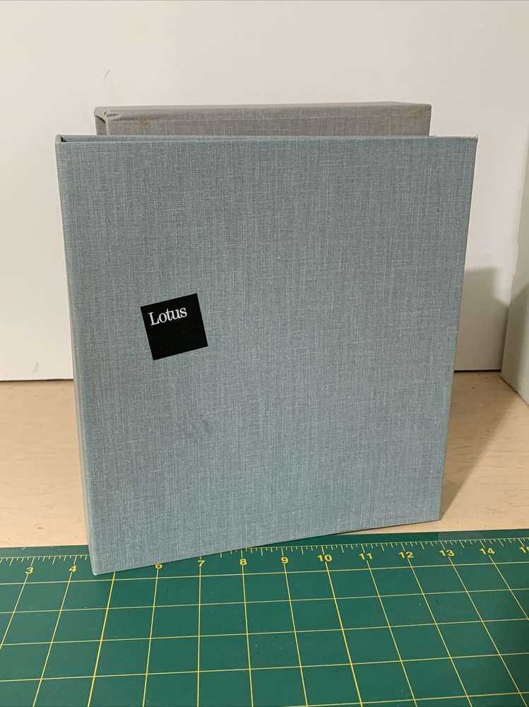 Lotus 1-2-3 Original Release Reference Tutorial Getting Started Guide No Disks