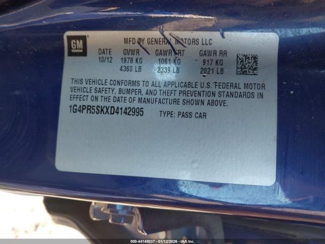 Used Blind Spot Detection System Warning Control Module fits: 2013 Buick Verano
