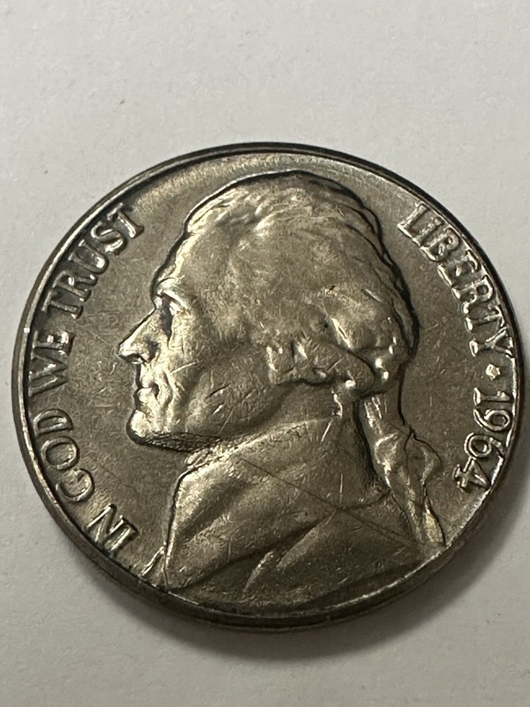 1964 D Nickel Jefferson