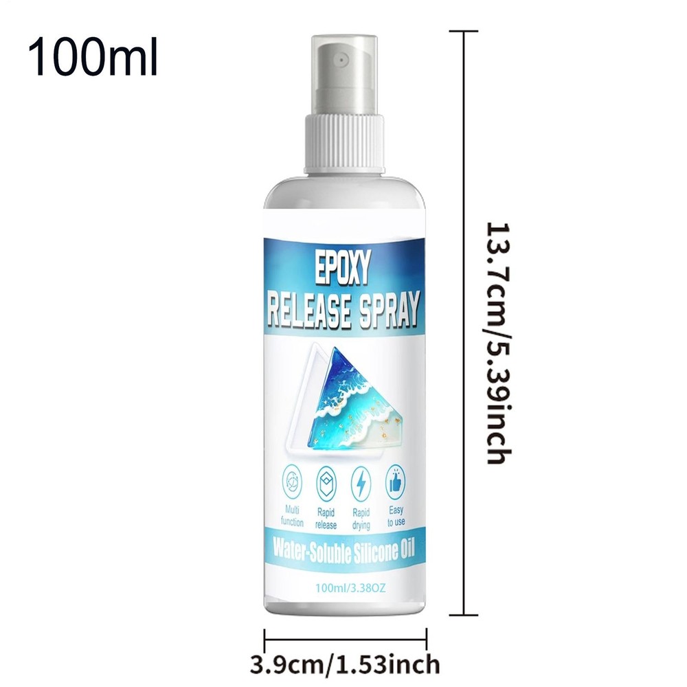 100ml Mold Release Spray Fast-Drying Lubricant Agent Epoxy Release Agent