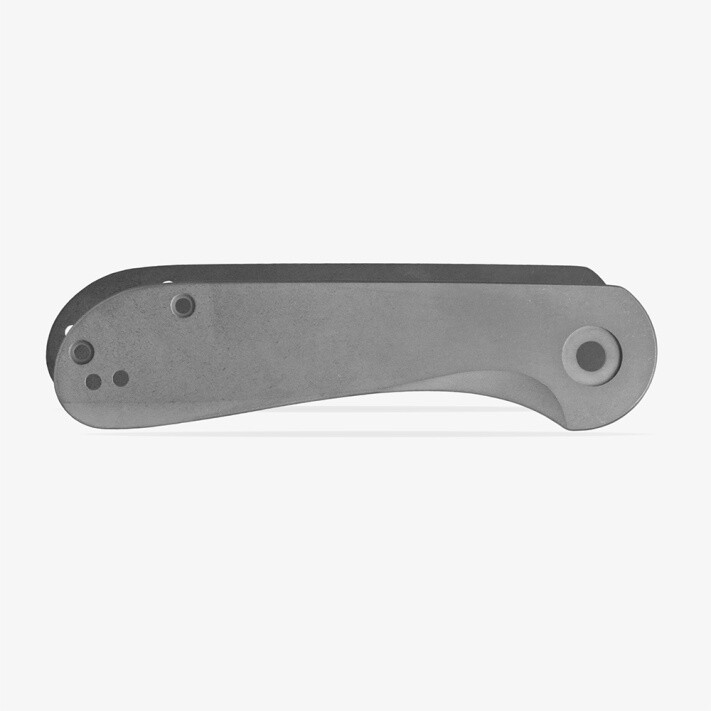 Flytanium Elementum Natural Finish Stonewashed One Piece Construction Titanium