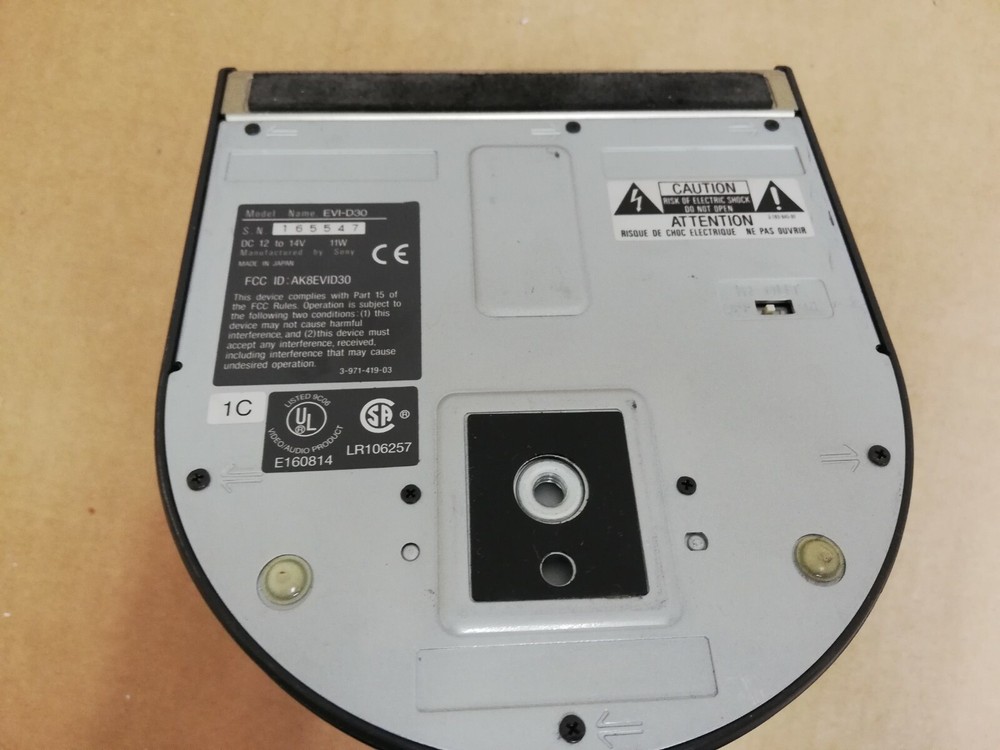 Sony EVI-D30V Security Conference Video Camera AF CCD