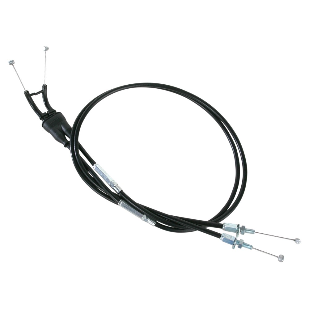 Motion Pro Black Vinyl Push/Pull Throttle Cable Set - 03-0396