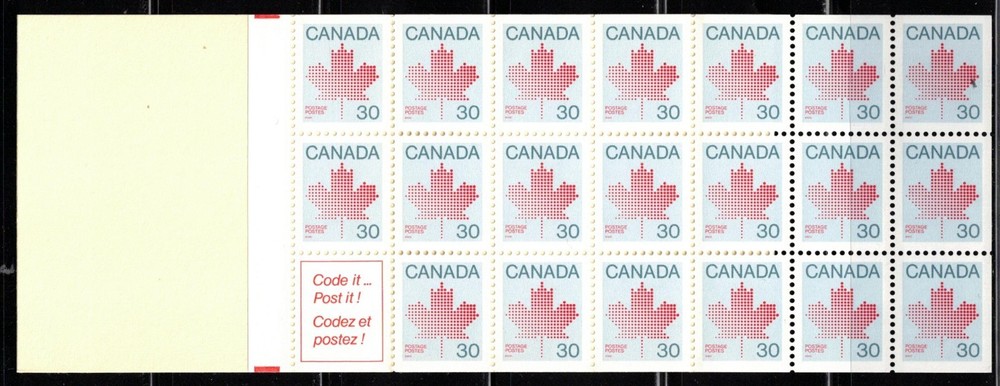 CANADA - MINT BOOKLET - VFNH - UNITRADE - BK83 (923) - MAPLE LEAF - 1982