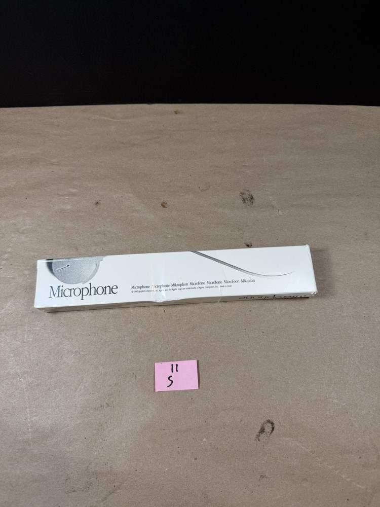 Vintage 1990 Apple Computer Microphone Sealed Original Ships Fast!