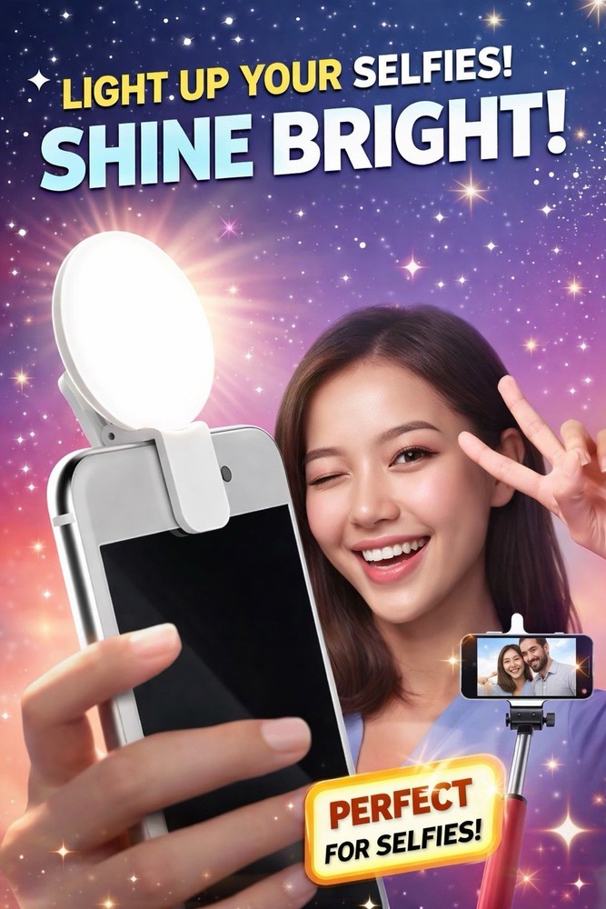Phone Clip On Selfie Light