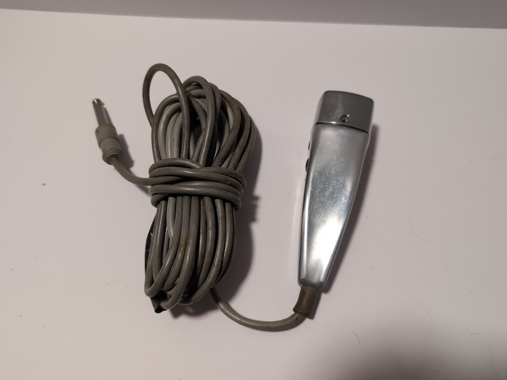 VINTAGE Square ASTATIC 332 HANDHELD MICROPHONE - Untested