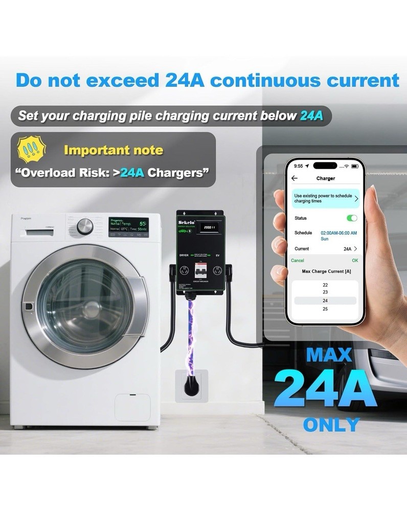 Sekelo Smart EV Charging Integration: Sekelo Automatic Power Switch