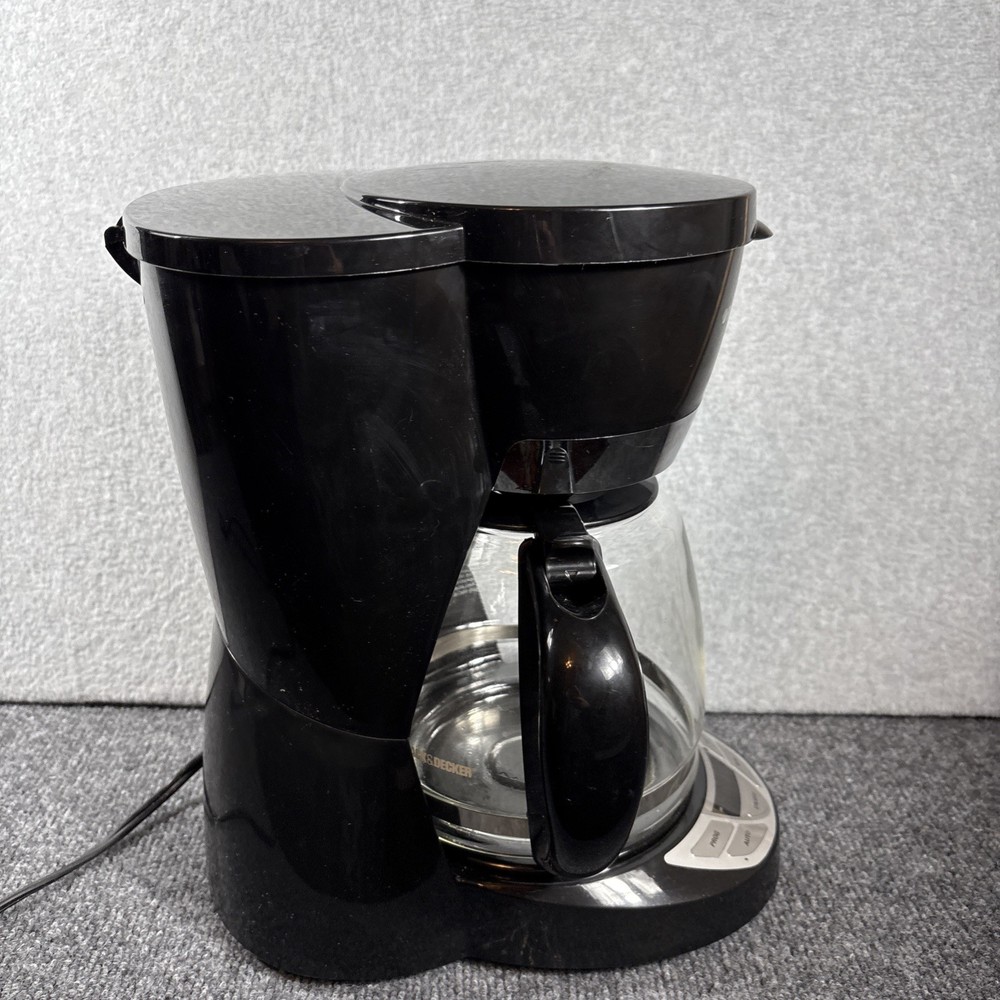 Black & Decker 12 Cup Programmable Coffee Maker Black - Open Box
