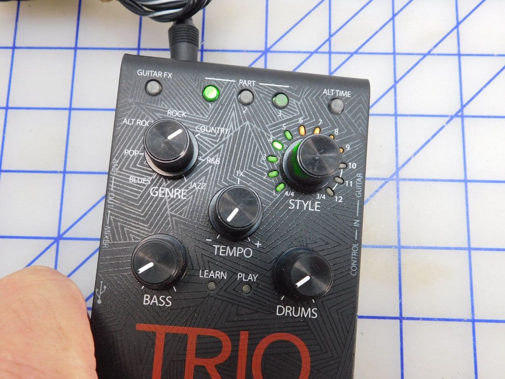 DigiTech Trio Band Creator and Looper, with power supply