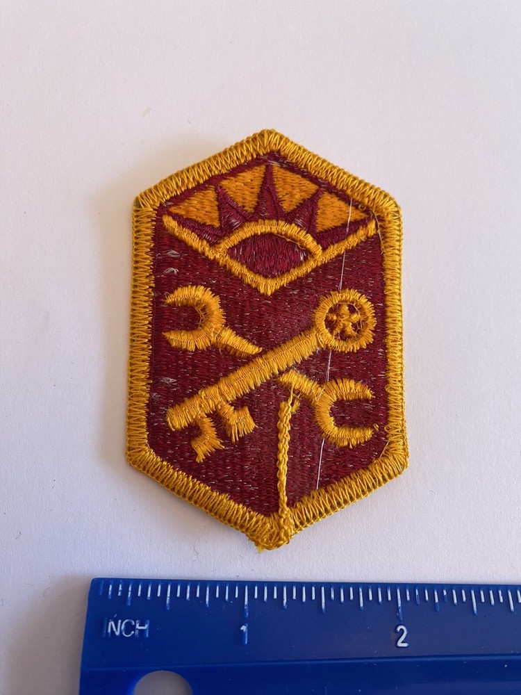 US Army Advance Weapons Support Command Patch Full Color Patch INV5416