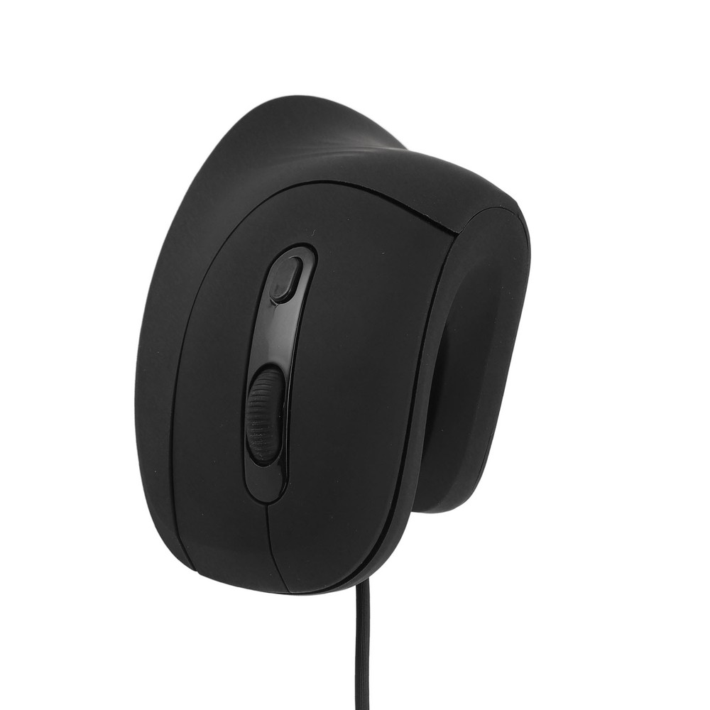 New USB Vertical Wired Mouse 4 Adjustable DPI Silent Click Ergonomic Vertical Op