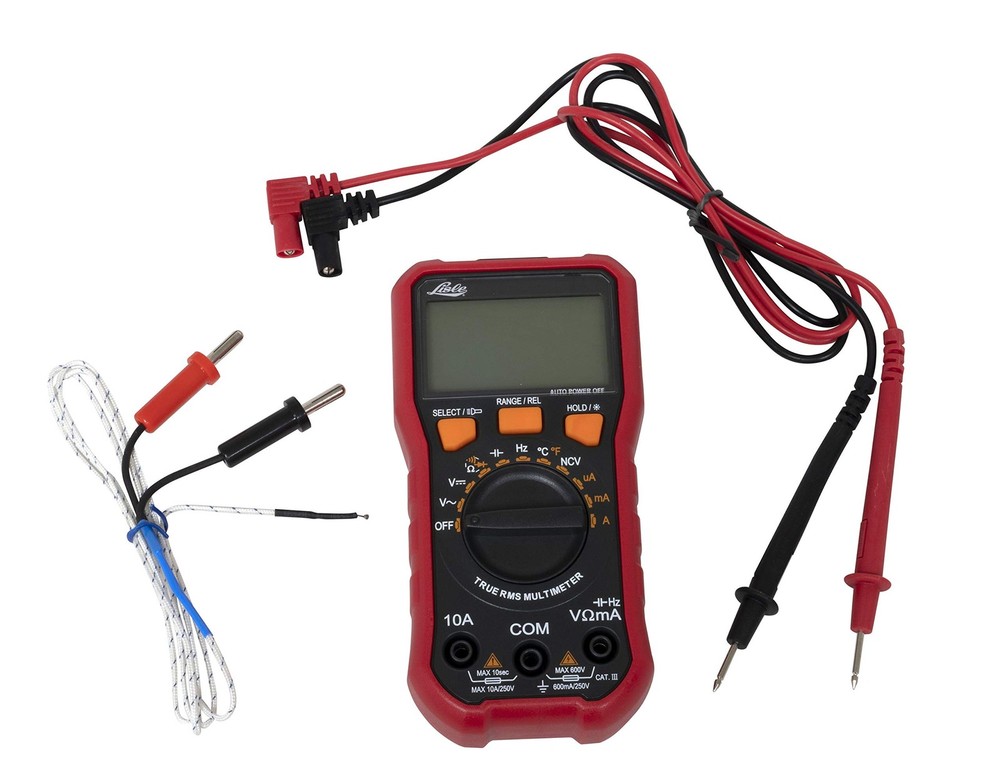 82600 Digital Multimeter for Cat III, Red