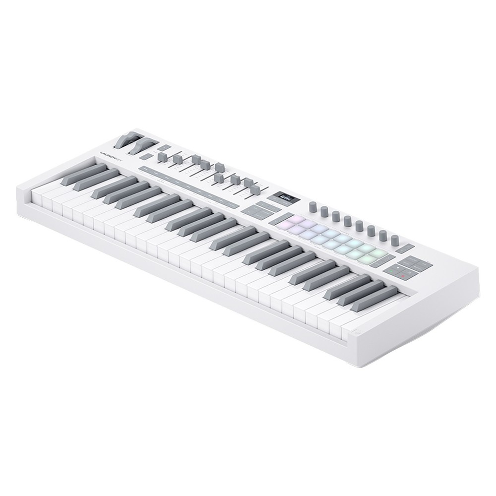Novation Launchkey 49 MK4 White 49-Note Controller Keyboard with Bag