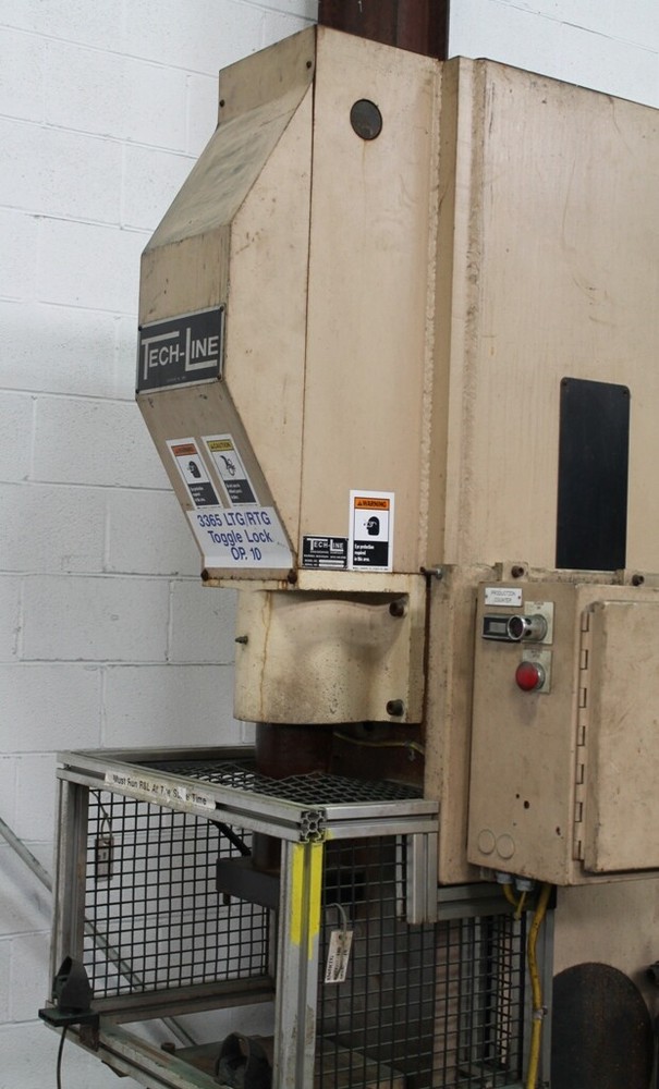TECHLINE MODEL #1000F-3M PROJECTION PRESS: YODER #52509