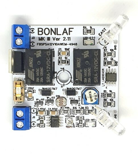 MK III 12V 10Amp Single Axis Panel Sun Tracking Analog Control Board + Enclosure