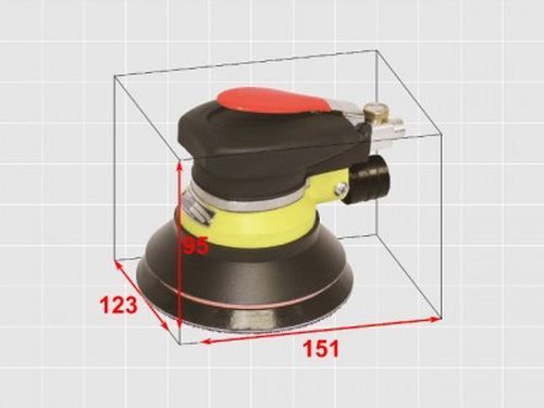 COMPACT TOOLS 917CD Sander double action rotating Dust collection Pile and hook