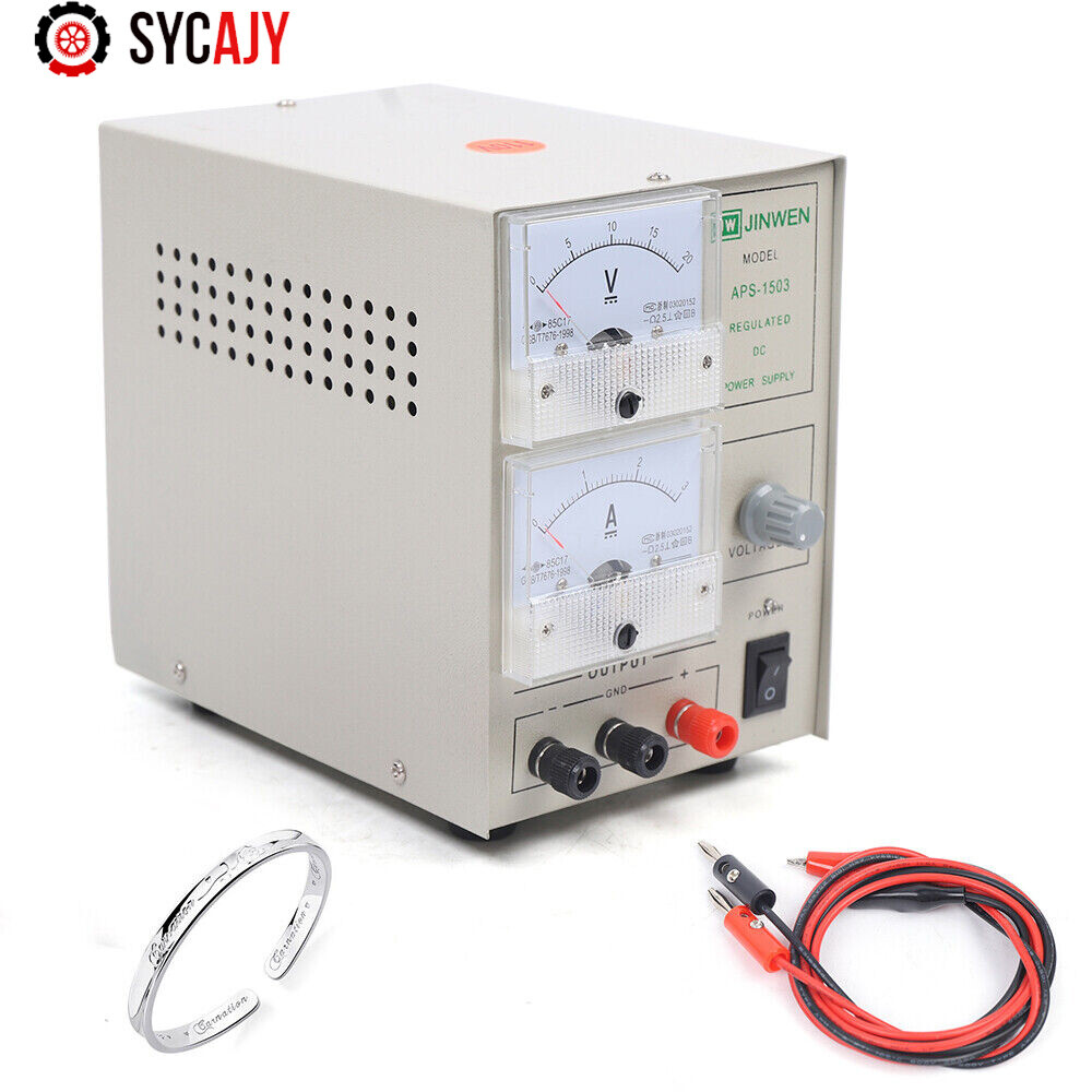 Plating Machine Gold Silver Electroplating kit Plater Jewelry Processing Tool!