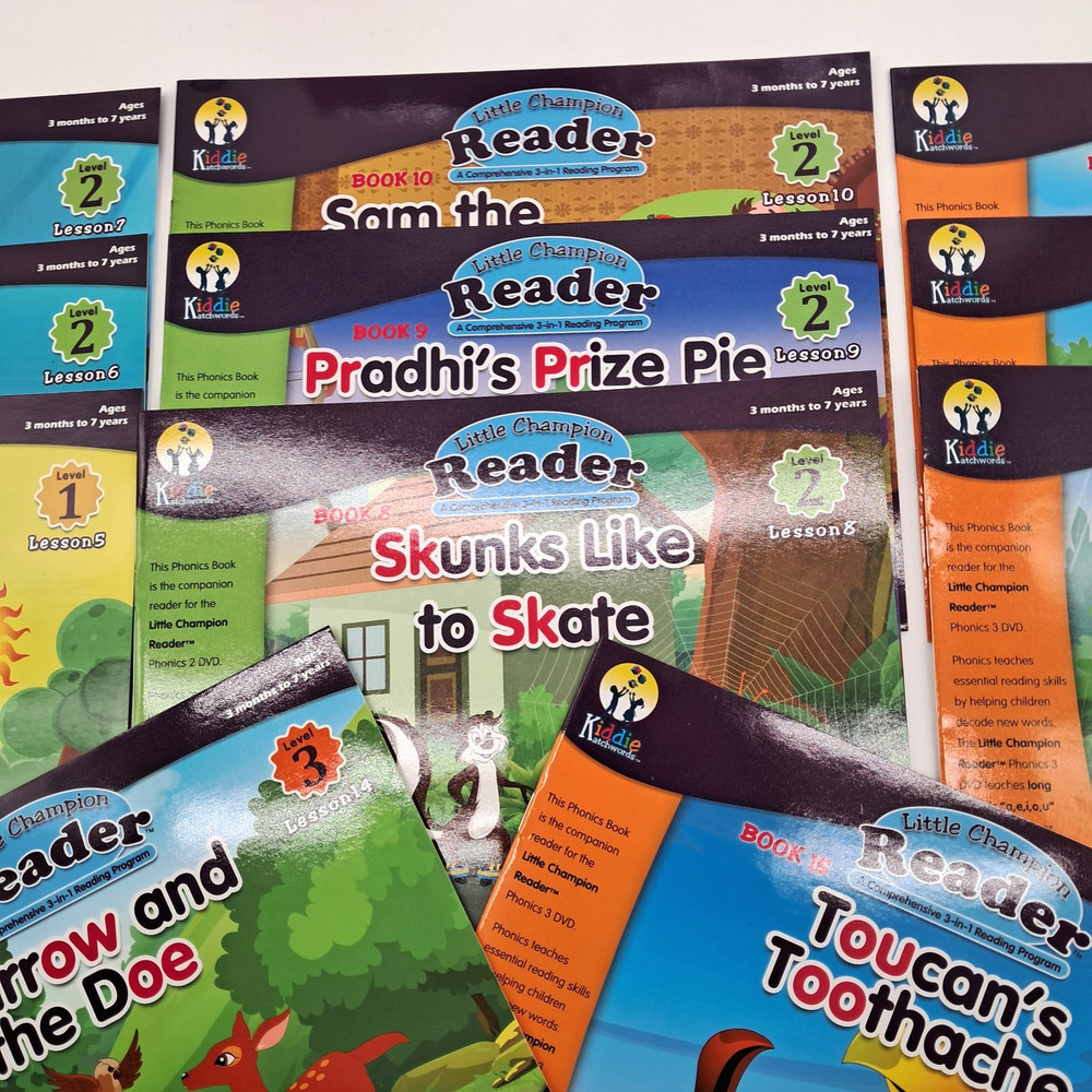 LOT Little Champion Reader Comprehensive Reading Program Homeschool Misc Items